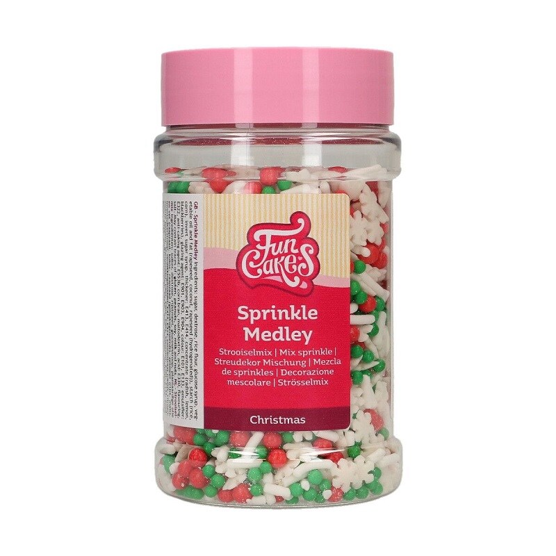 FunCakes - Sprinkle Medley Christmas 180 g