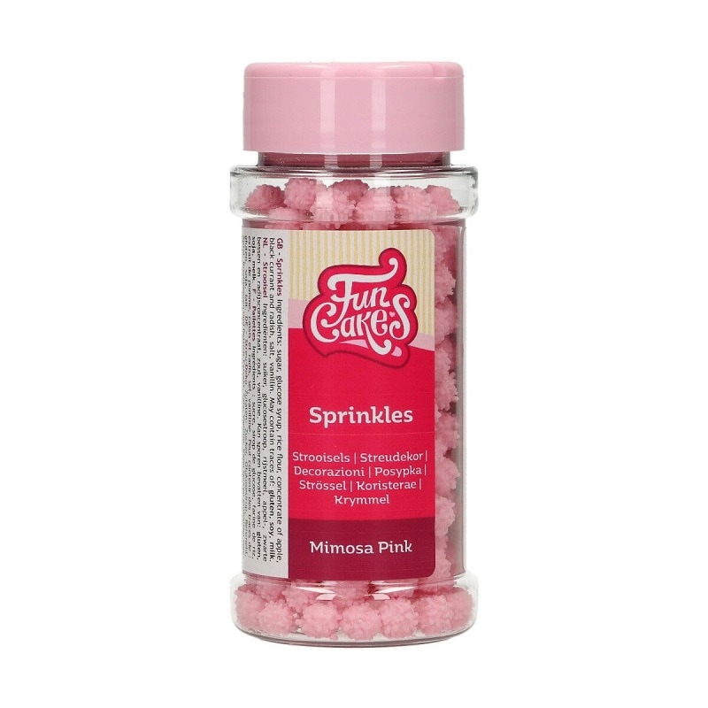 FunCakes - Strooisel Mimosa Roze 45 g