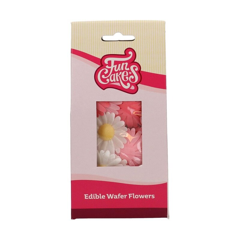 FunCakes - Eetbare Oblaatbloemen, Daisy 13 stuks