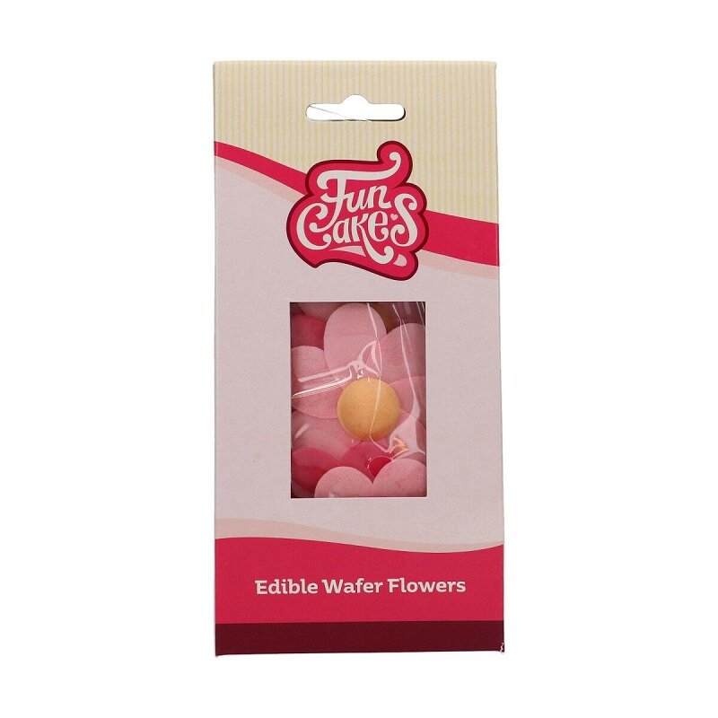 FunCakes - Eetbare Oblaatbloemen, Viool 8 stuks