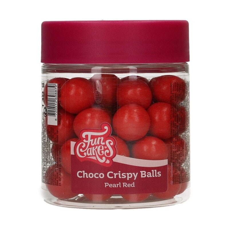 FunCakes - Grote Chocoladeballen Rood