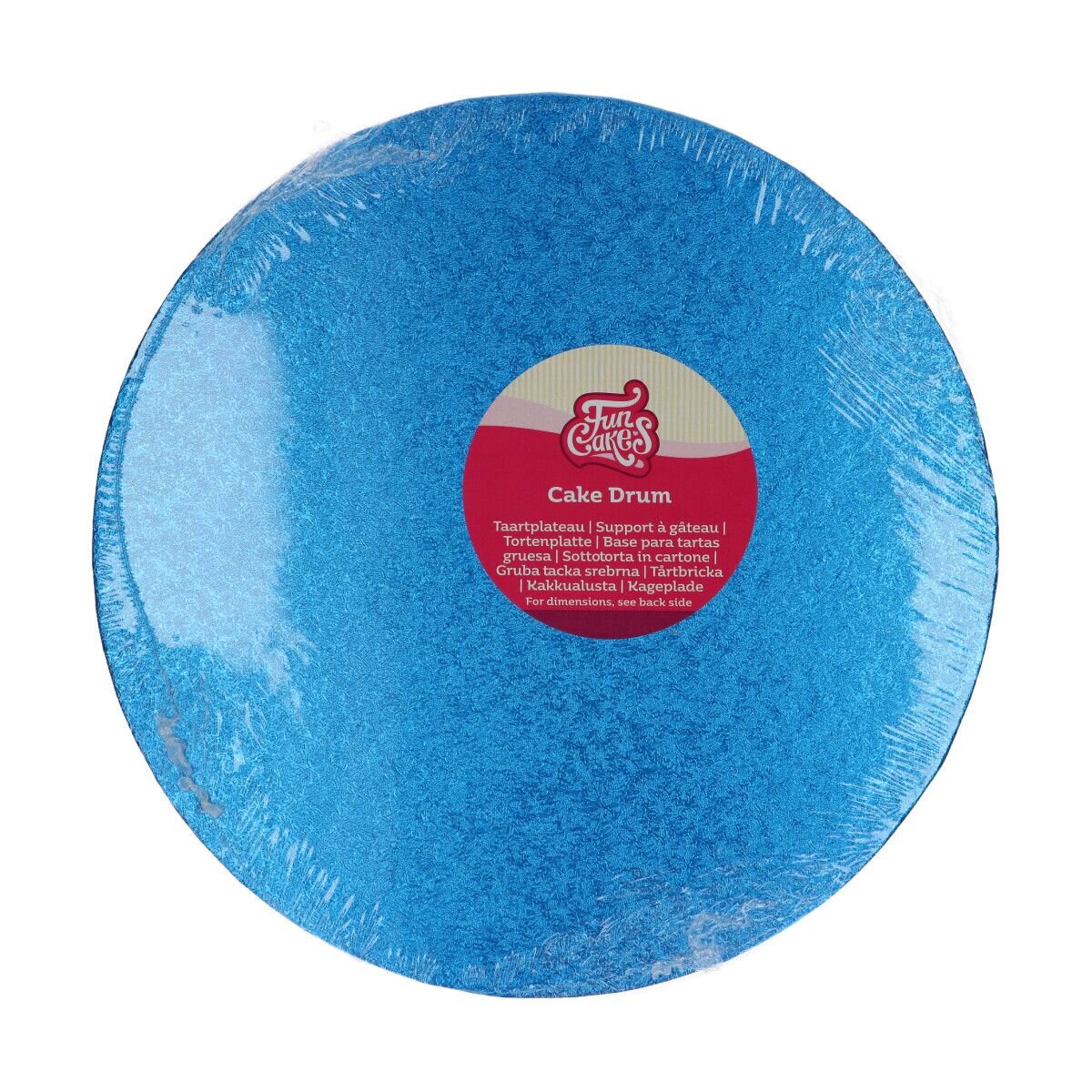 FunCakes - Taartplaat rond blauw 30,5 cm