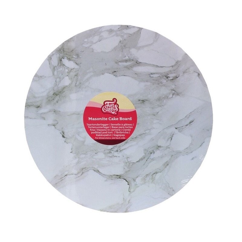 FunCakes - Taartplaat rond Marmer 25 cm