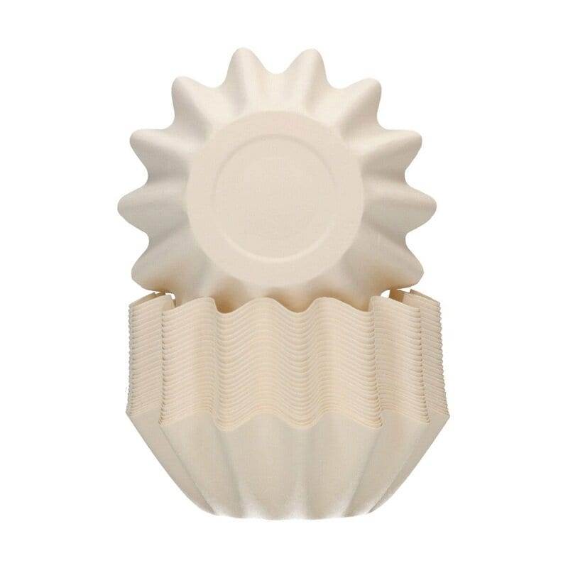 FunCakes - Muffinvormpjes Bloemvormig Wit 48-pack