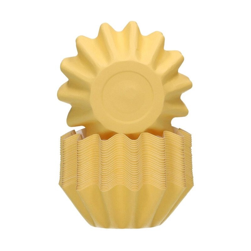 FunCakes - Muffinvormpjes Bloemvormig Pastelgeel 48-pack