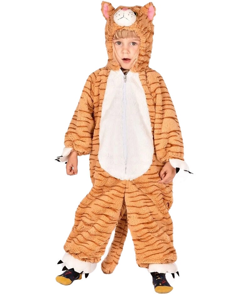 Katten Jumpsuit Kostuum Kinderen 4-5 jaar