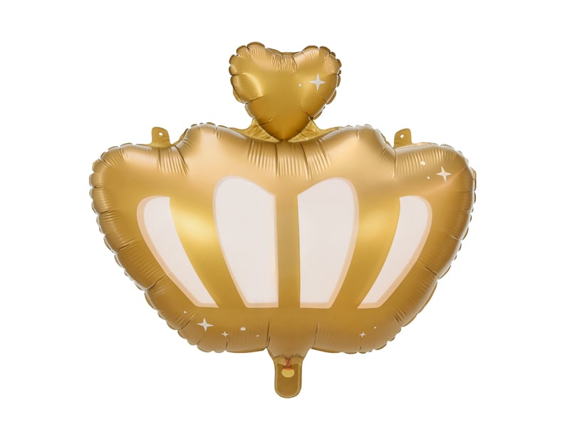 Folieballon Goudenkroon 62 cm