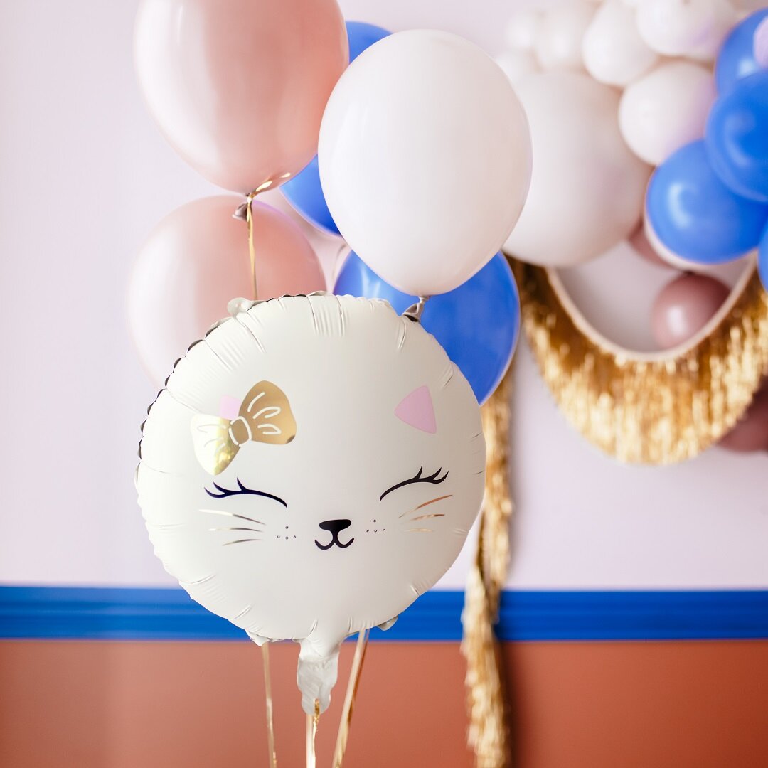 Folieballon Kattengezicht 45 cm
