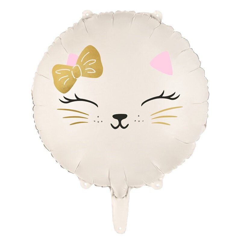 Folieballon Kattengezicht 45 cm