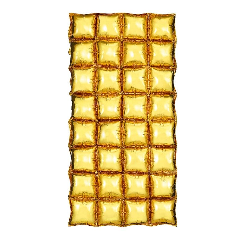Backdrop Folieballonnen Goud 110 x 55 cm