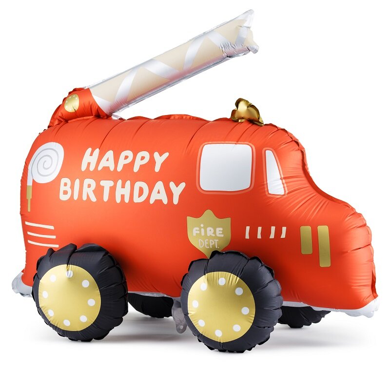 Folieballon Brandweerwagen 67 x 53 cm