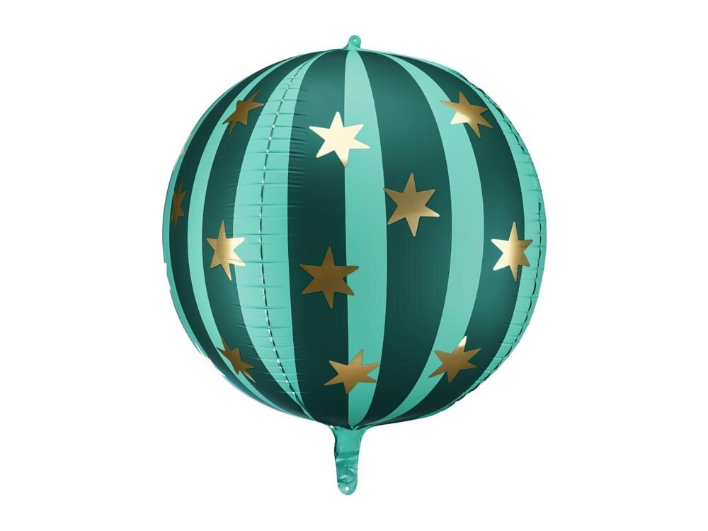Cirkus Groene Folieballon 75 cm