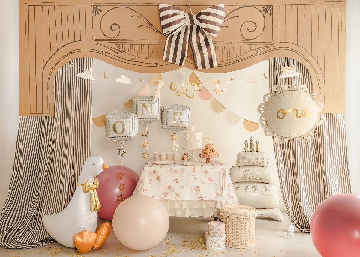 Folieballon Zittende Gans 91 cm