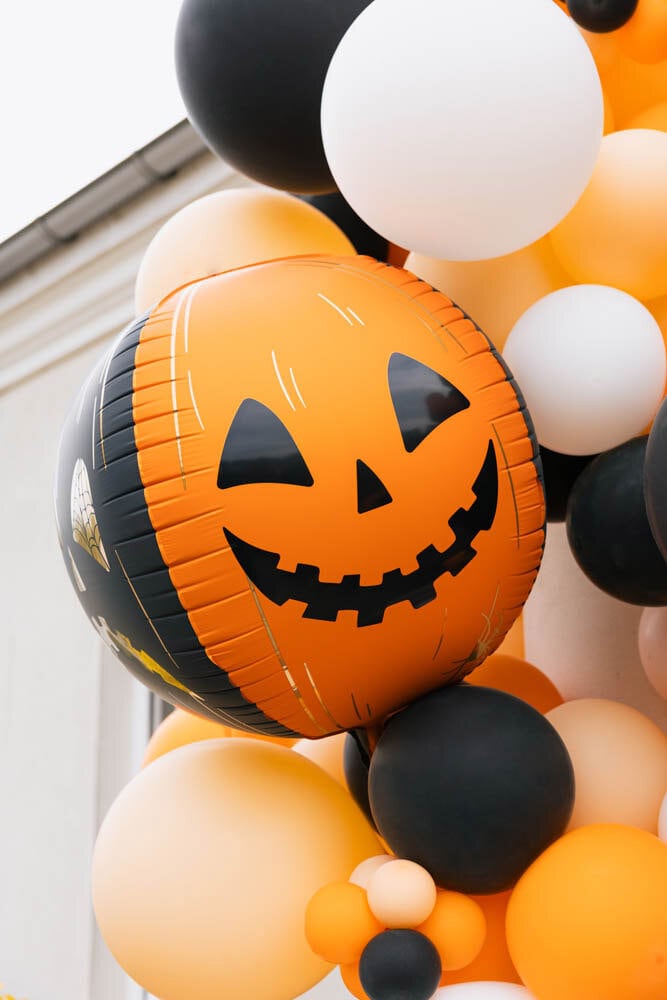 Folieballon Halloween Pompoen 50 cm