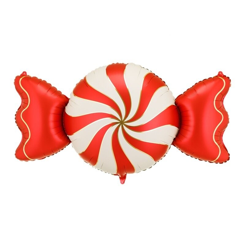 Folieballon Rood Snoepje 113 cm