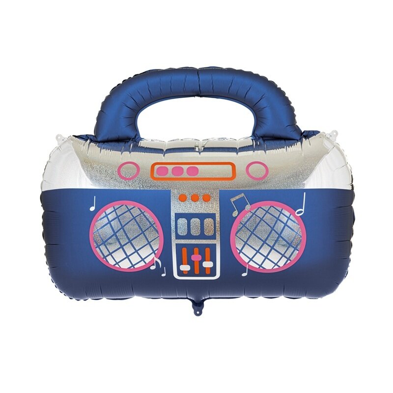 Folieballon Disco Boombox 98 cm