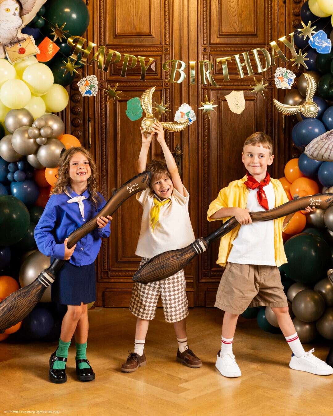 Harry Potter Folieballonnen 2 stuks