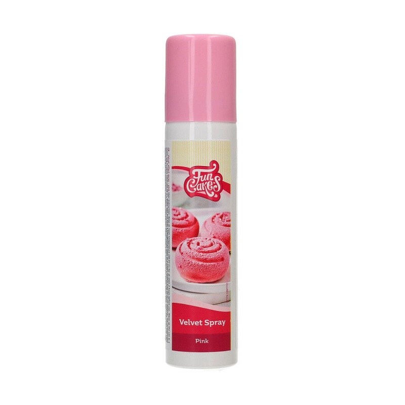 FunCakes - Velvet Spray Roze 100 ml