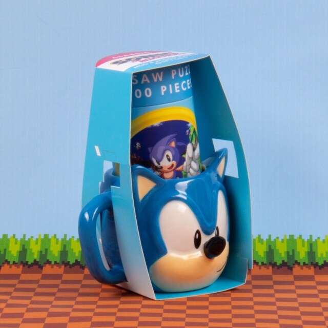 Sonic the Hedgehog - Cadeauset met puzzel en porseleinen mok