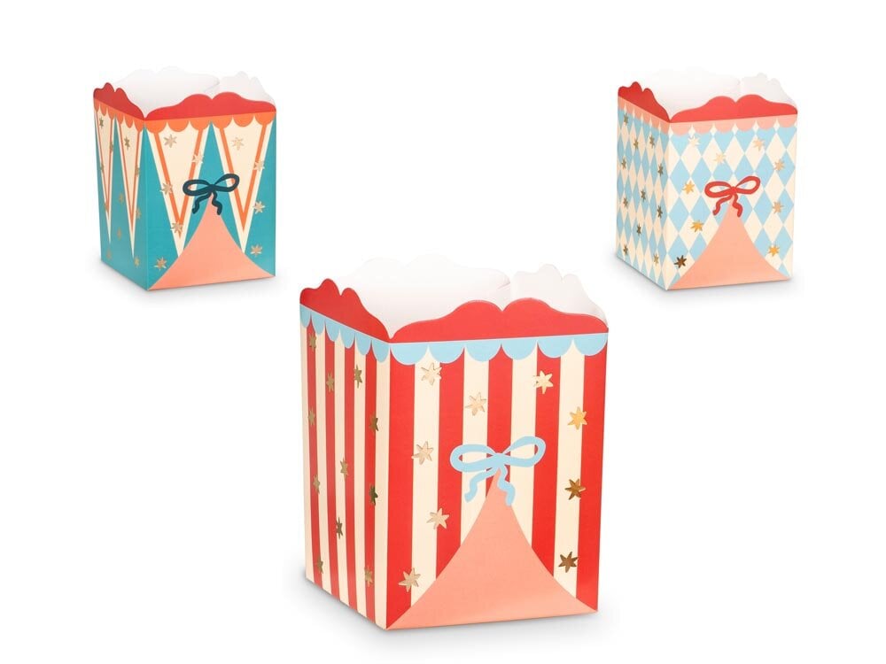 Circus Snackboxen 6 stuks