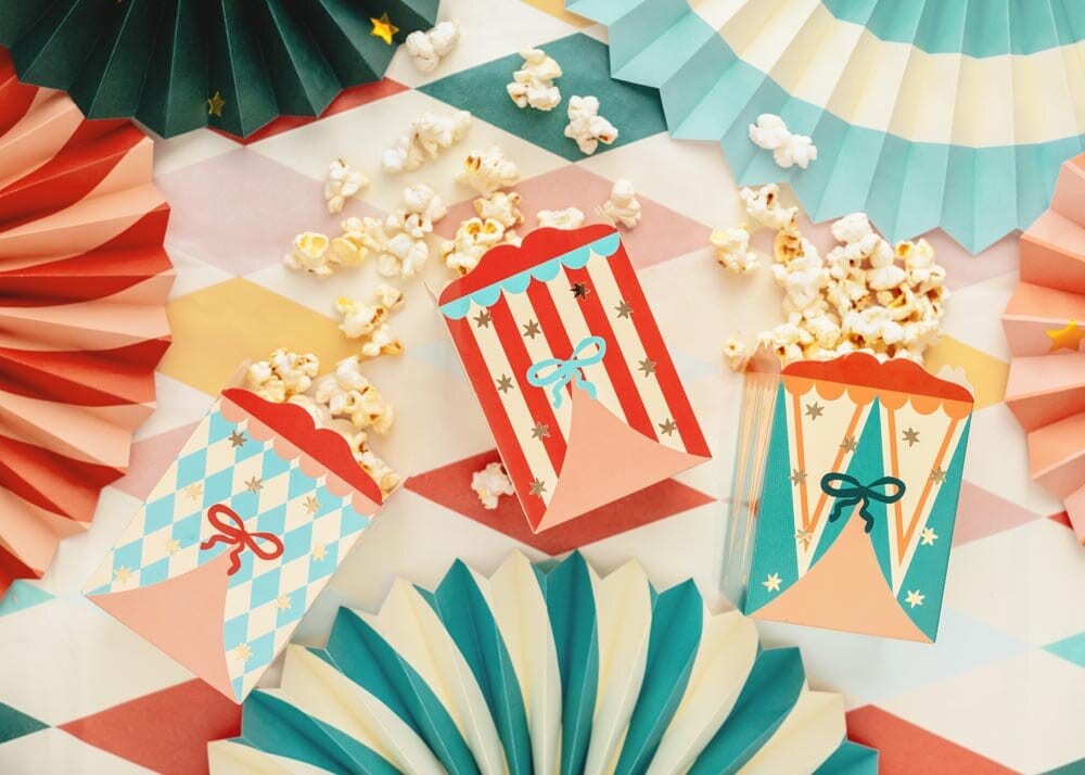 Circus Snackboxen 6 stuks