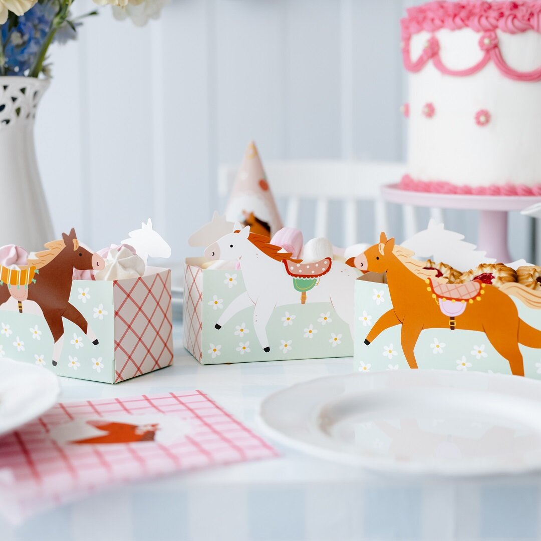 Snackbakjes - Paarden 3 stuks