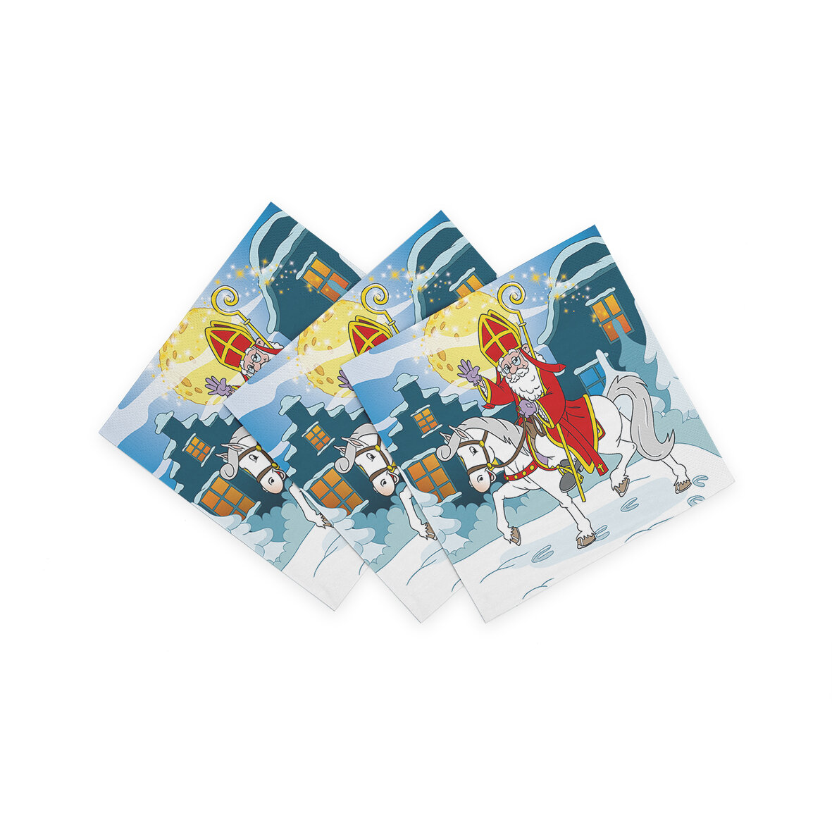 Papieren Servetten Sinterklaas 20 stuks