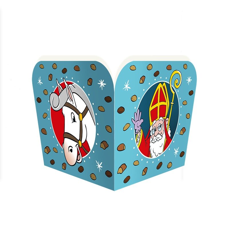 Papieren Snackboxen Sinterklaas 6 stuks