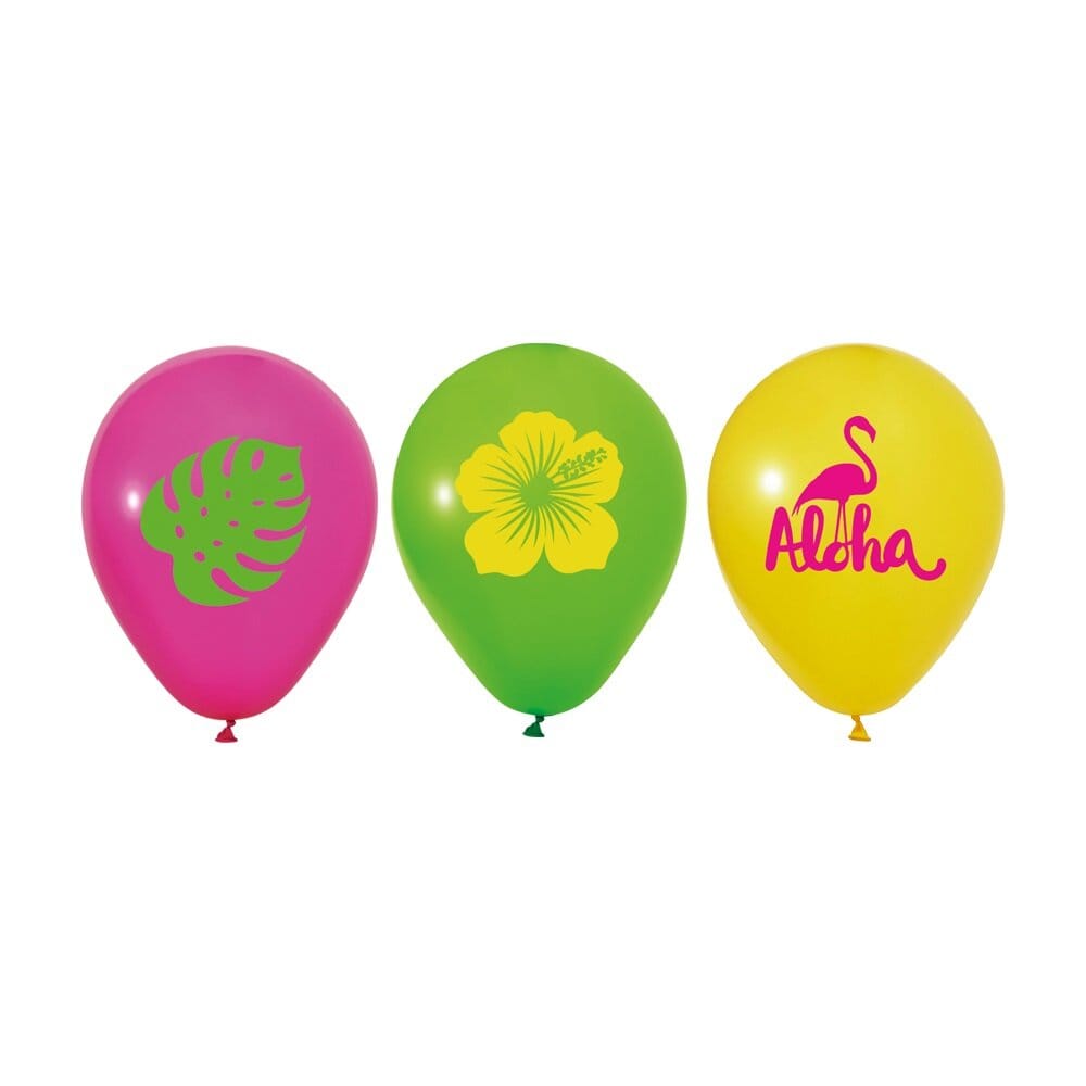Aloha Ballonnen 6 stuks