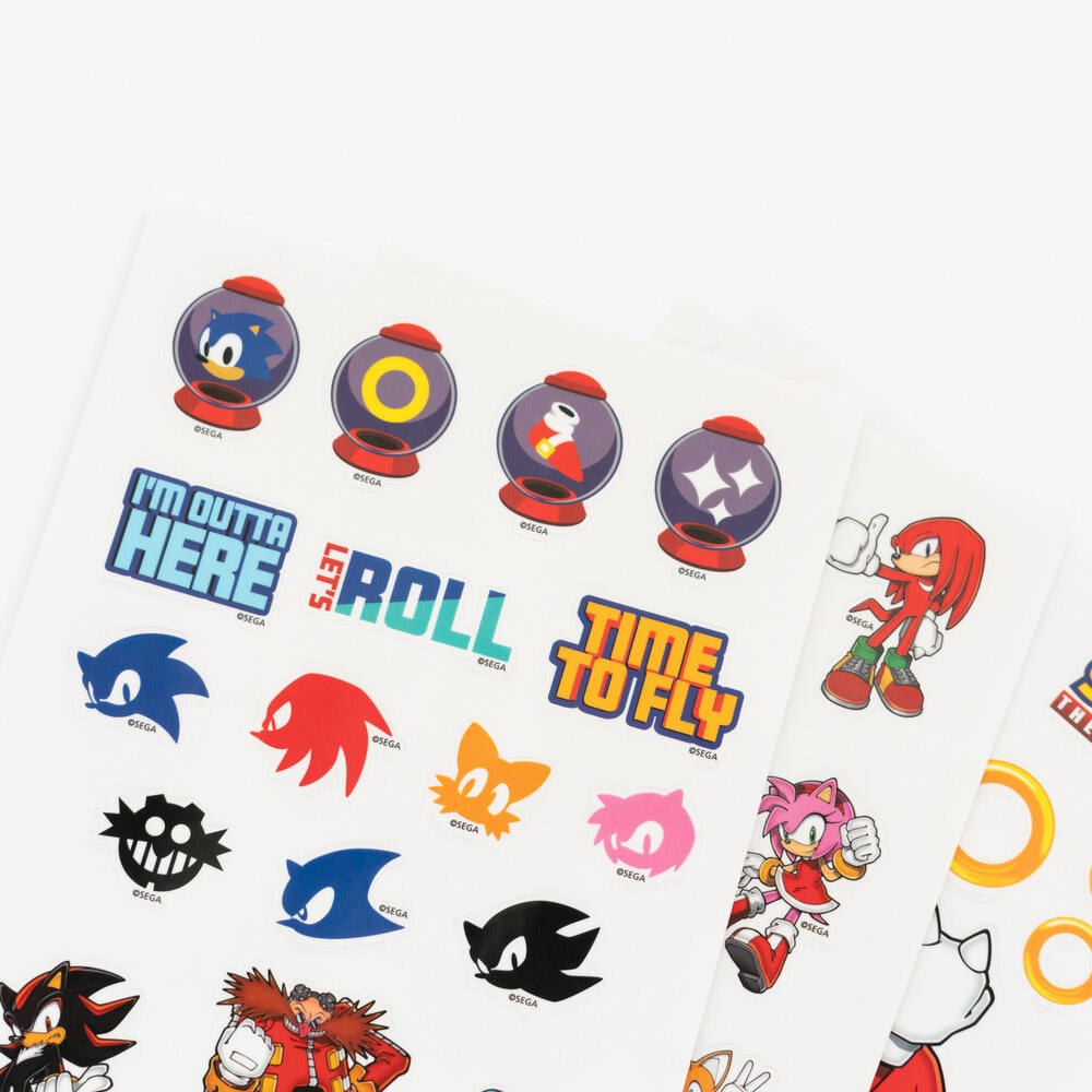 Sonic The Hedgehog - Stickers 56 stuks