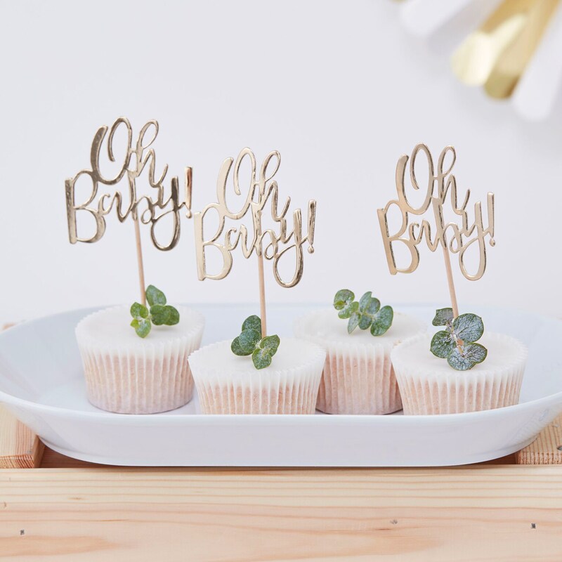 Oh Baby - Cake Toppers 12 stuks