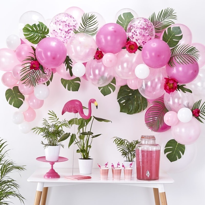 DIY Ballonnenboog - Roze