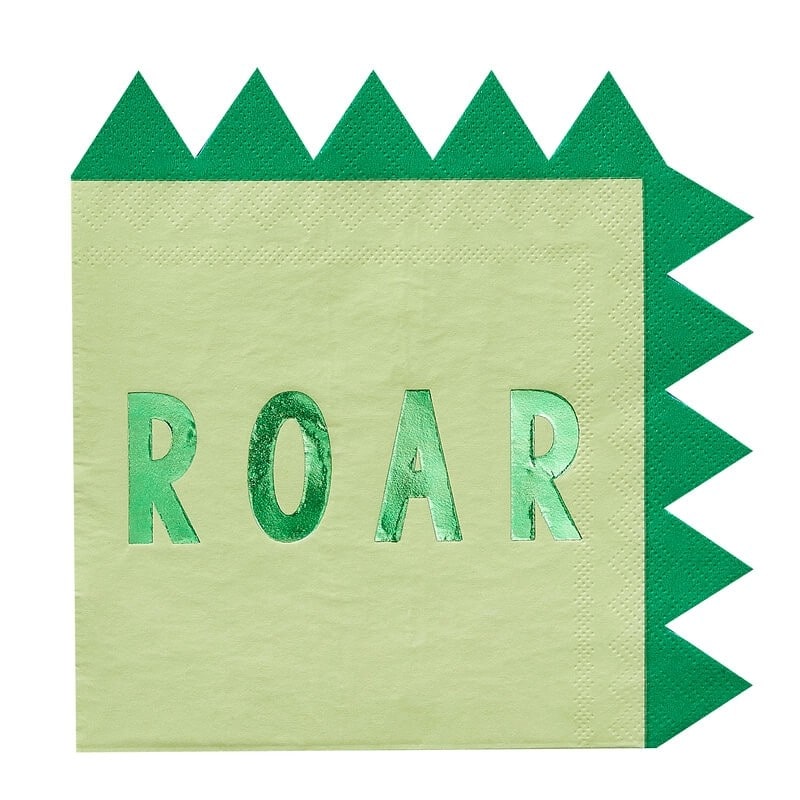 Dinosaur Roar - Servetten 16 stuks