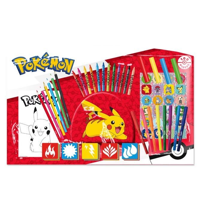 Pokémon - Kleurboek met Stickers Deluxe