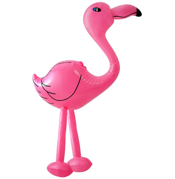 Opblaasbare Flamingo 64 cm