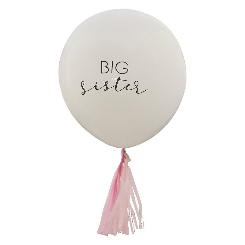 Hallo baby - Ballon Big Sister