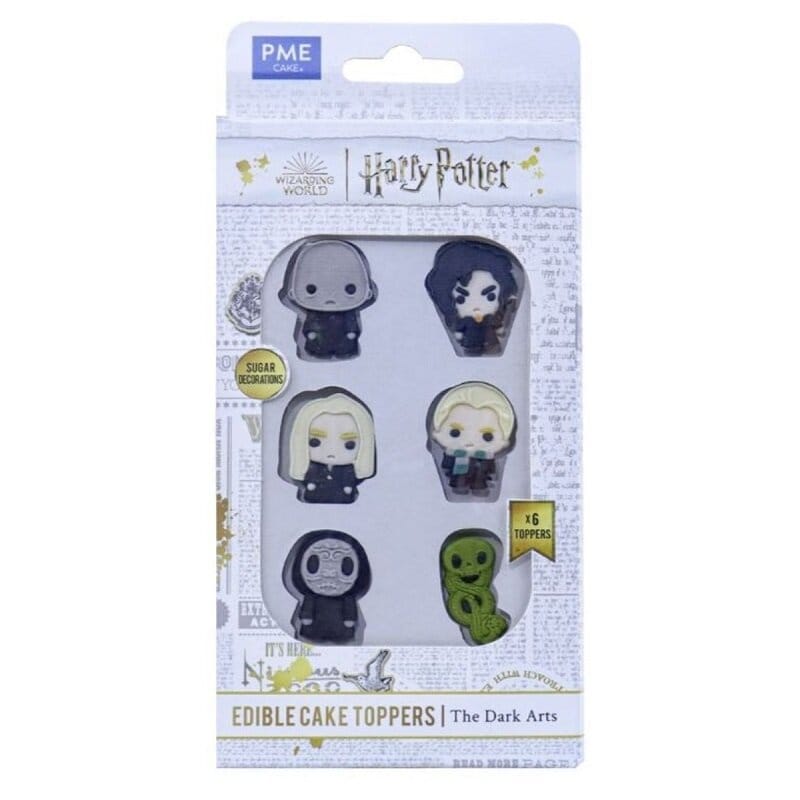 Harry Potter - Suikerdecoraties Dark Arts 6 stuks