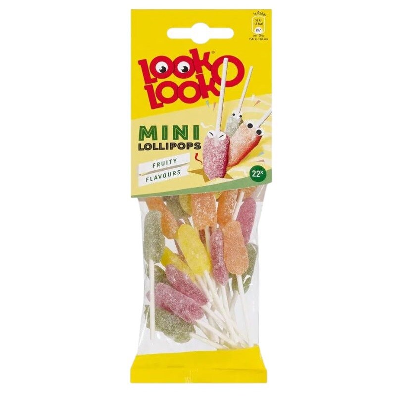 Lollies met fruitsmaak 22 stuks