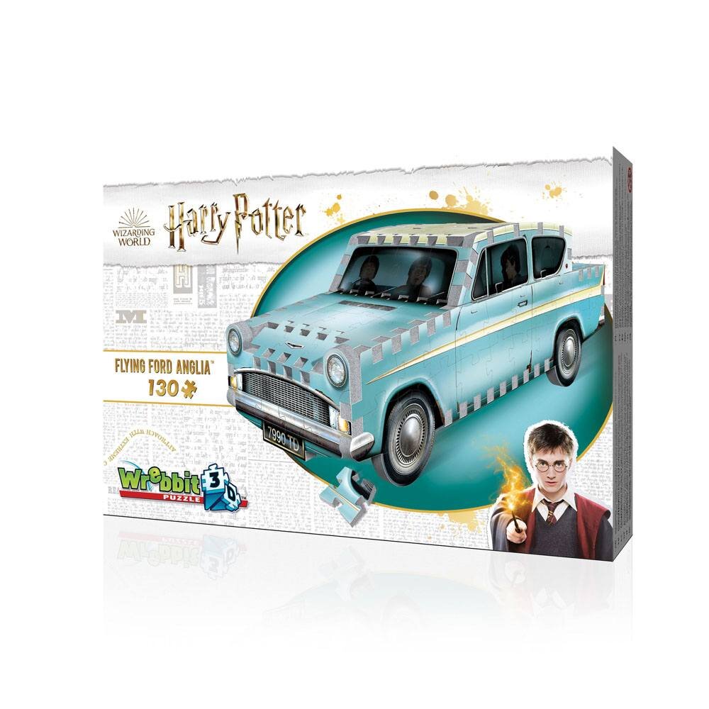 Harry Potter - 3D Puzzel Vliegende Ford Anglia 130 stukjes