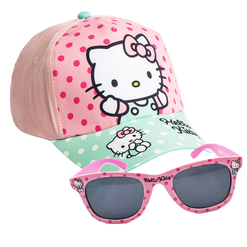 Hello Kitty - Pet en zonnebril voor kinderen