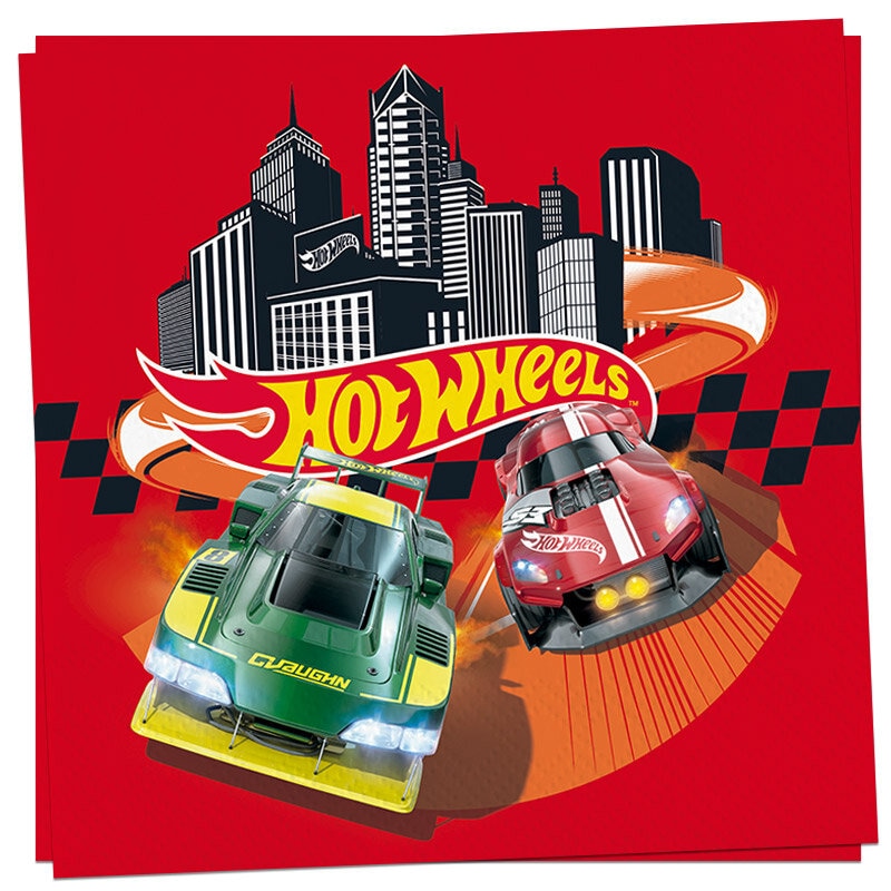 Hot Wheels - Servetten 20 stuks