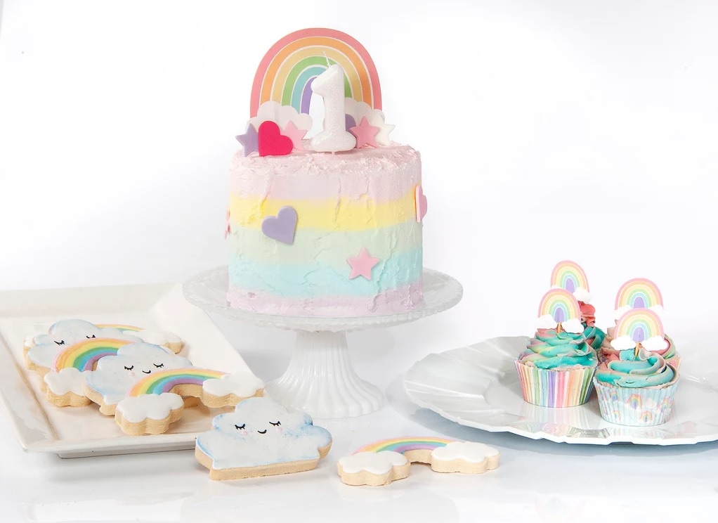 Pastel Rainbow - Muffinvormpjes 75 stuks