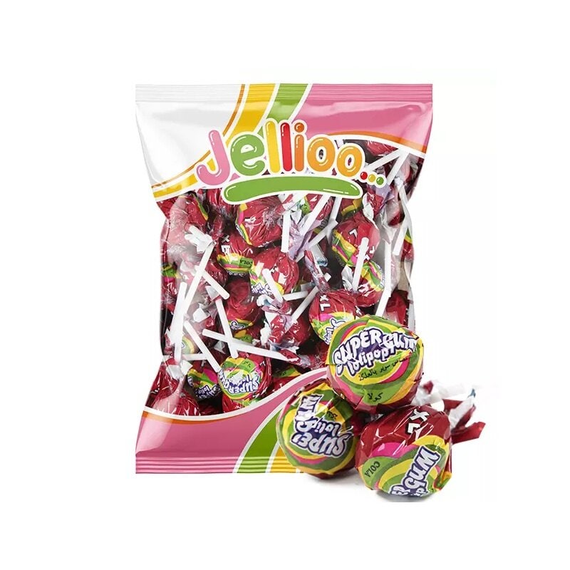 Super Gum Lollipop Cola 53 stuks