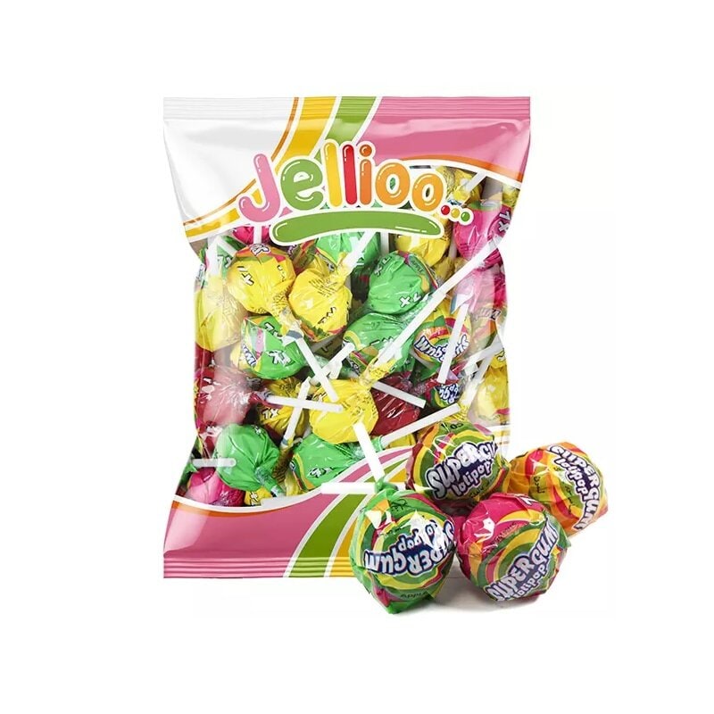 Super Gum Lollipop Mix 53 stuks