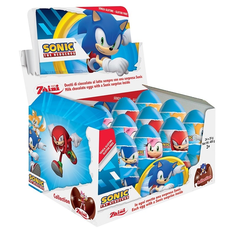 Sonic the Hedgehog - Chocolade Ei met verrassing