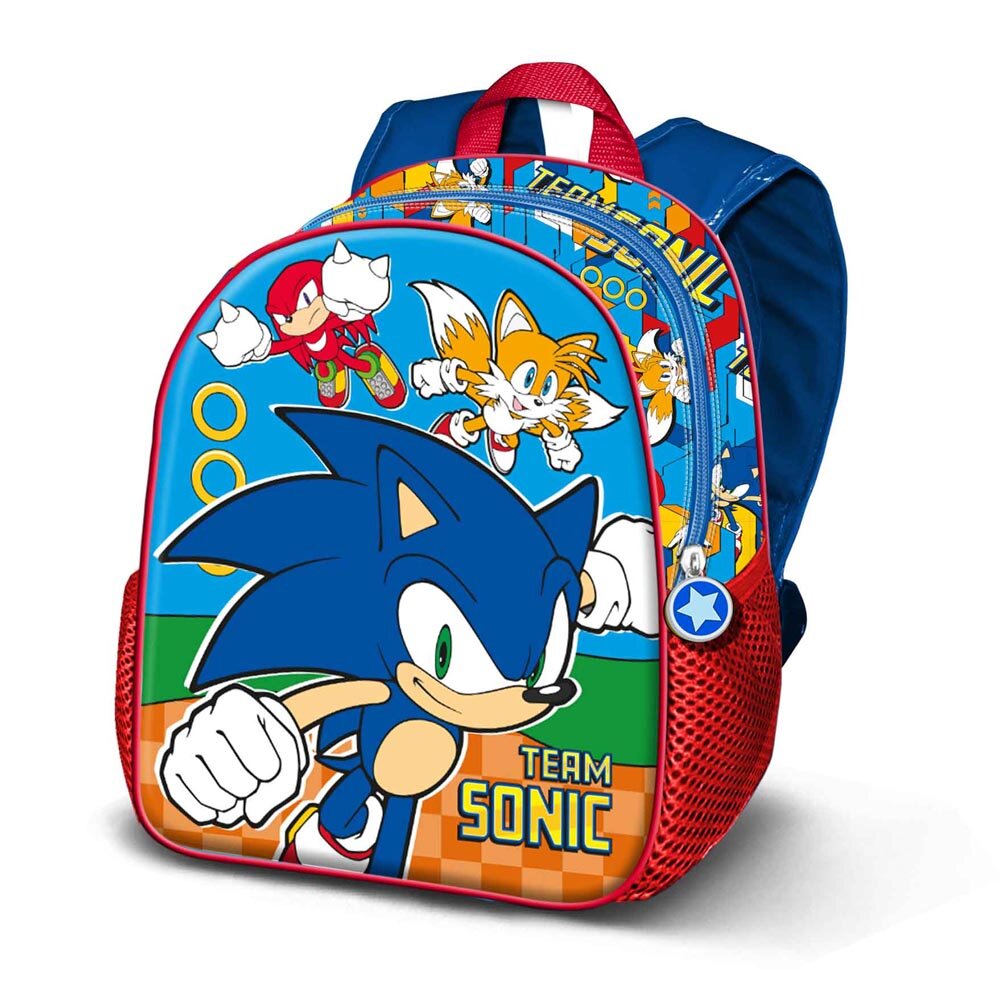 Rugzak Sonic The Hedgehog Kindermaat 3D