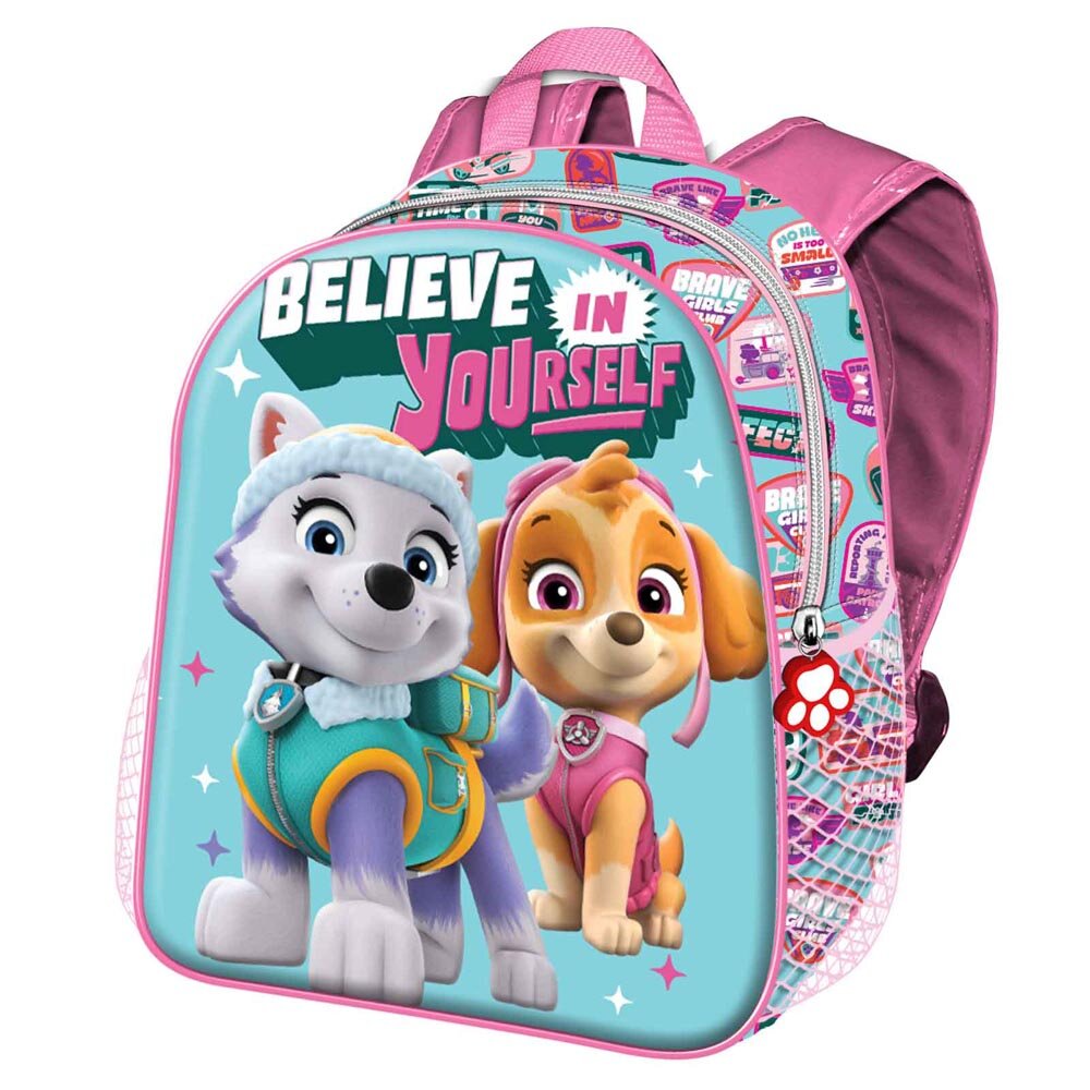 Rugzak Paw Patrol Skye & Everest Kindermaat 3D