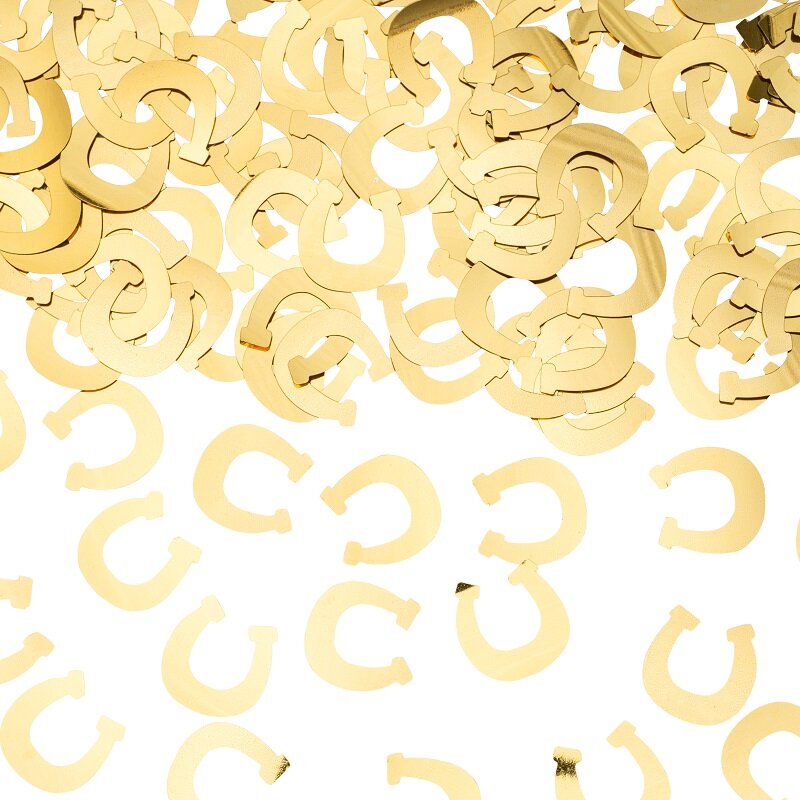 Confetti van paardenhoefijzers 15 gram