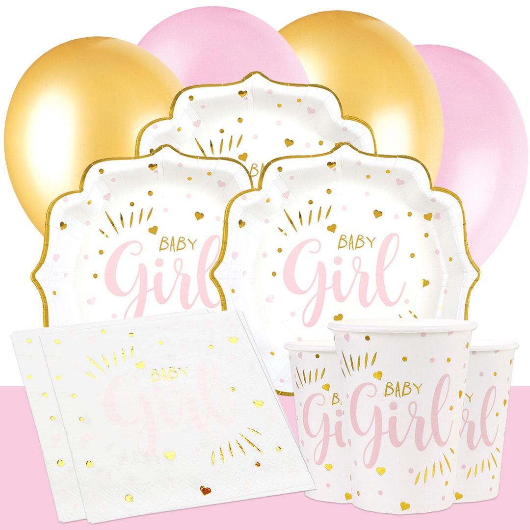 Baby Girl - Feestpakket 10 personen