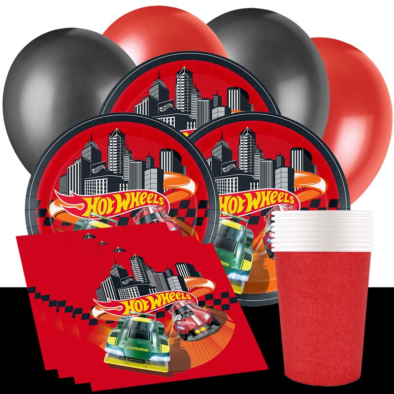 Hot Wheels - Feestpakket 8-16 personen